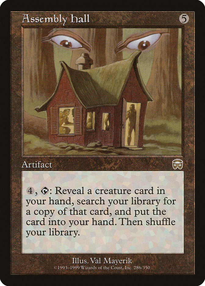 Assembly Hall [Mercadian Masques] - Magic: The Gathering - Card Brawlers | Quebec | Canada |