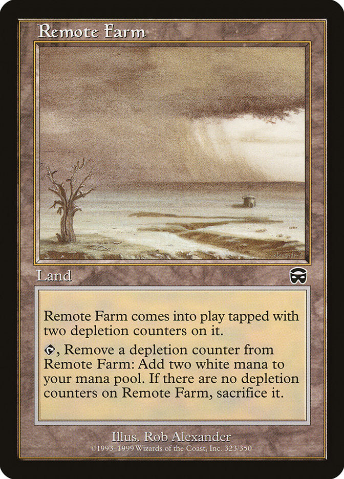 Remote Farm [Mercadian Masques] - Magic: The Gathering - Card Brawlers | Quebec | Canada |