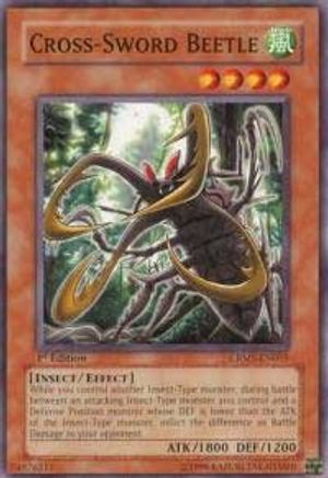 Cross-Sword Beetle [CRMS-EN035] Common - Yu-Gi-Oh! - Card Brawlers | Quebec | Canada |
