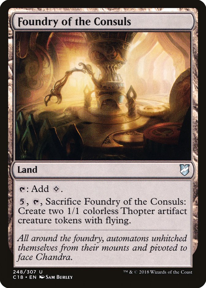 Foundry of the Consuls [Commander 2018] - Magic: The Gathering - Card Brawlers | Quebec | Canada |