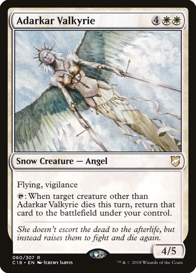 Adarkar Valkyrie [Commander 2018] - Magic: The Gathering - Card Brawlers | Quebec | Canada |
