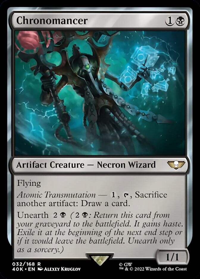 Chronomancer (Surge Foil) [Warhammer 40,000] - Magic: The Gathering - Card Brawlers | Quebec | Canada |