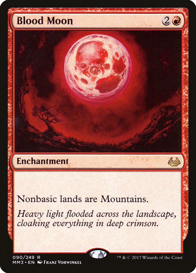 Blood Moon [Modern Masters 2017] - Magic: The Gathering - Card Brawlers | Quebec | Canada |