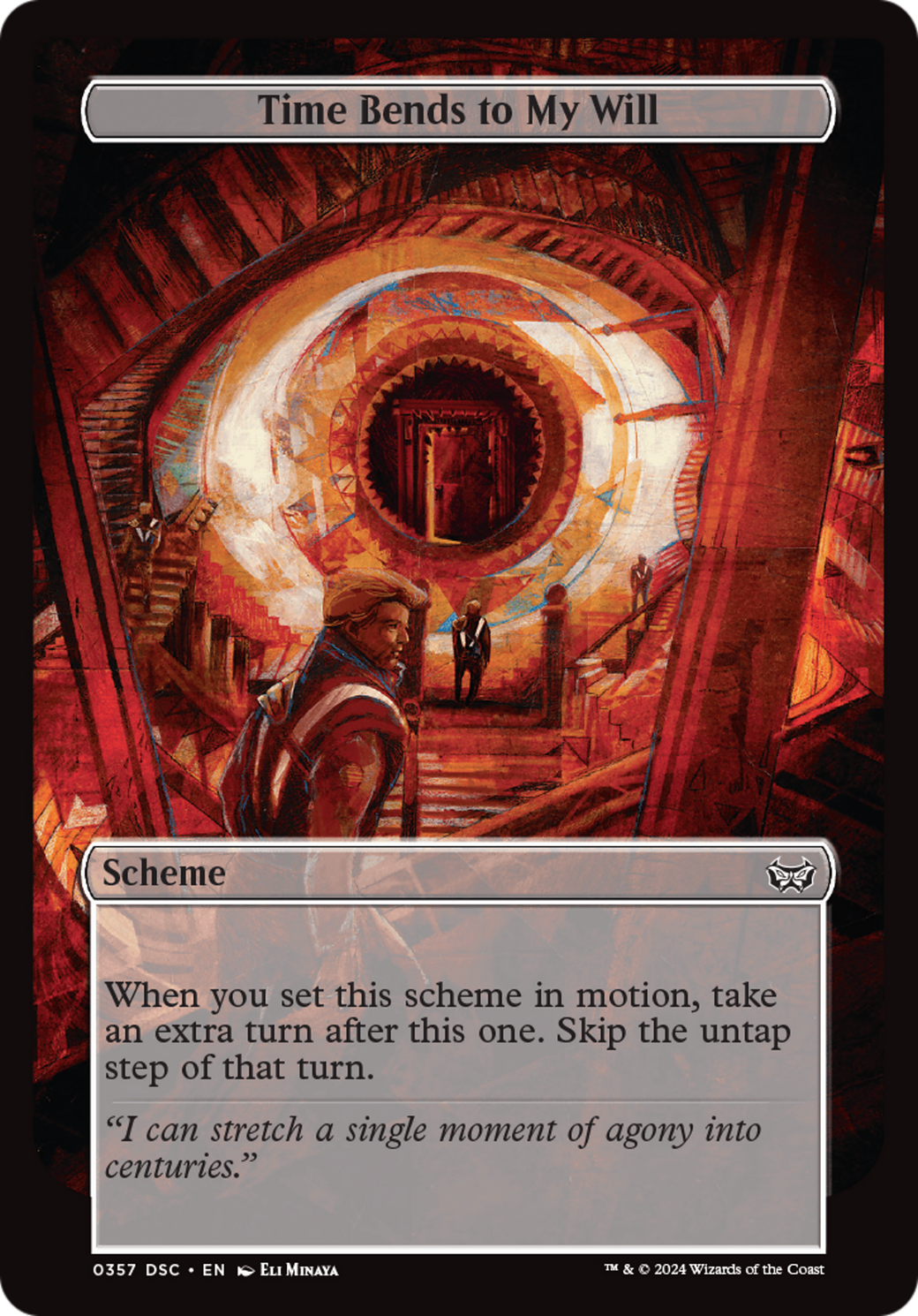 Time Bends to My Will (Full Art) [Duskmourn: Archenemy] - Magic: The Gathering - Card Brawlers | Quebec | Canada |
