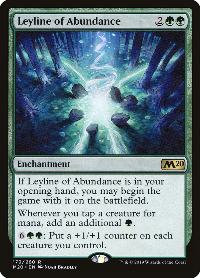 Leyline of Abundance [Core Set 2020] - Magic: The Gathering - Card Brawlers | Quebec | Canada |