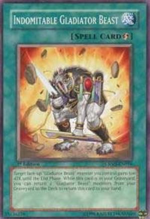 Indomitable Gladiator Beast [CRMS-EN056] Common - Yu-Gi-Oh! - Card Brawlers | Quebec | Canada |