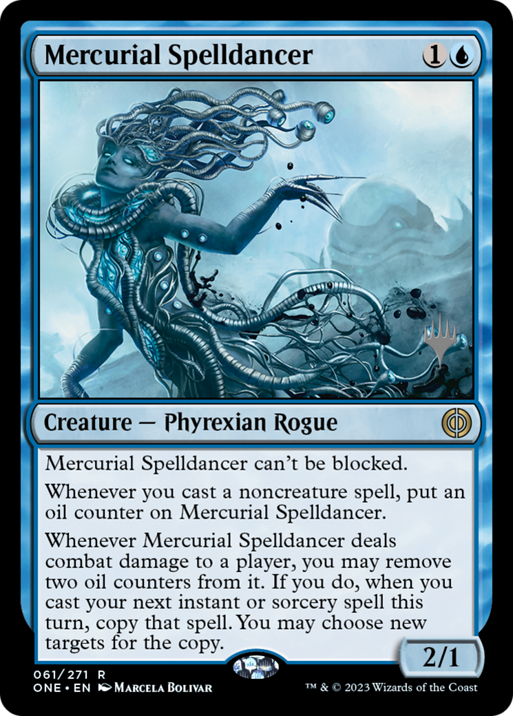 Mercurial Spelldancer (Promo Pack) [Phyrexia: All Will Be One Promos] - Magic: The Gathering - Card Brawlers | Quebec | Canada |
