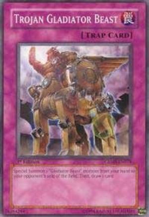 Trojan Gladiator Beast [CRMS-EN078] Common - Yu-Gi-Oh! - Card Brawlers | Quebec | Canada |