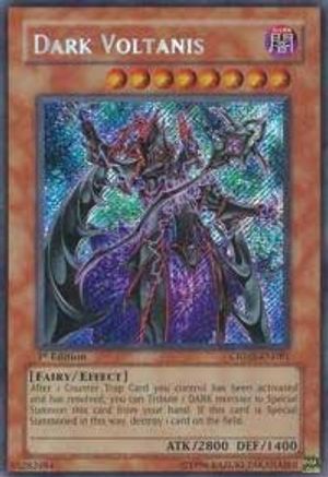 Dark Voltanis [CRMS-EN081] Secret Rare - Yu-Gi-Oh! - Card Brawlers | Quebec | Canada |
