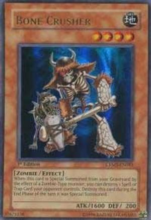 Bone Crusher [CRMS-EN083] Ultra Rare - Yu-Gi-Oh! - Card Brawlers | Quebec | Canada |