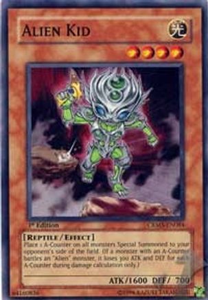 Alien Kid [CRMS-EN084] Super Rare - Yu-Gi-Oh! - Card Brawlers | Quebec | Canada |