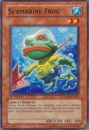 Submarine Frog [CRMS-EN087] Common - Yu-Gi-Oh! - Card Brawlers | Quebec | Canada |