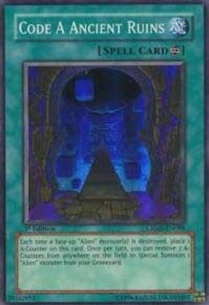 Code A Ancient Ruins [CRMS-EN088] Super Rare - Yu-Gi-Oh! - Card Brawlers | Quebec | Canada |