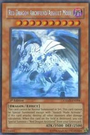 Red Dragon Archfiend/Assault Mode [CRMS-EN004] Ghost Rare - Yu-Gi-Oh! - Card Brawlers | Quebec | Canada |