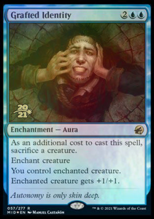 Grafted Identity [Innistrad: Midnight Hunt Prerelease Promos] - Magic: The Gathering - Card Brawlers | Quebec | Canada |