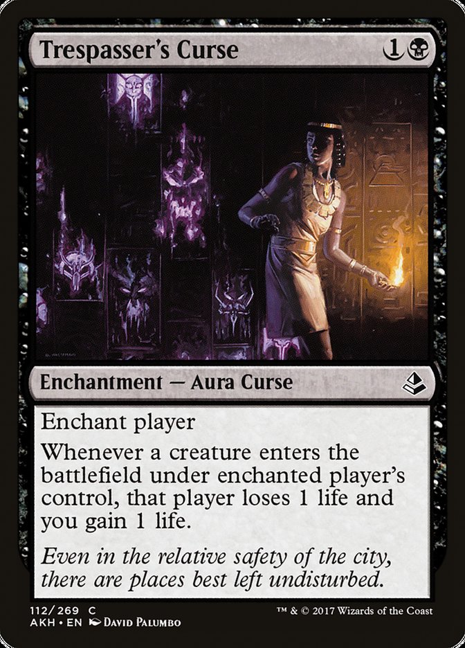 Trespasser's Curse [Amonkhet] - Magic: The Gathering - Card Brawlers | Quebec | Canada |