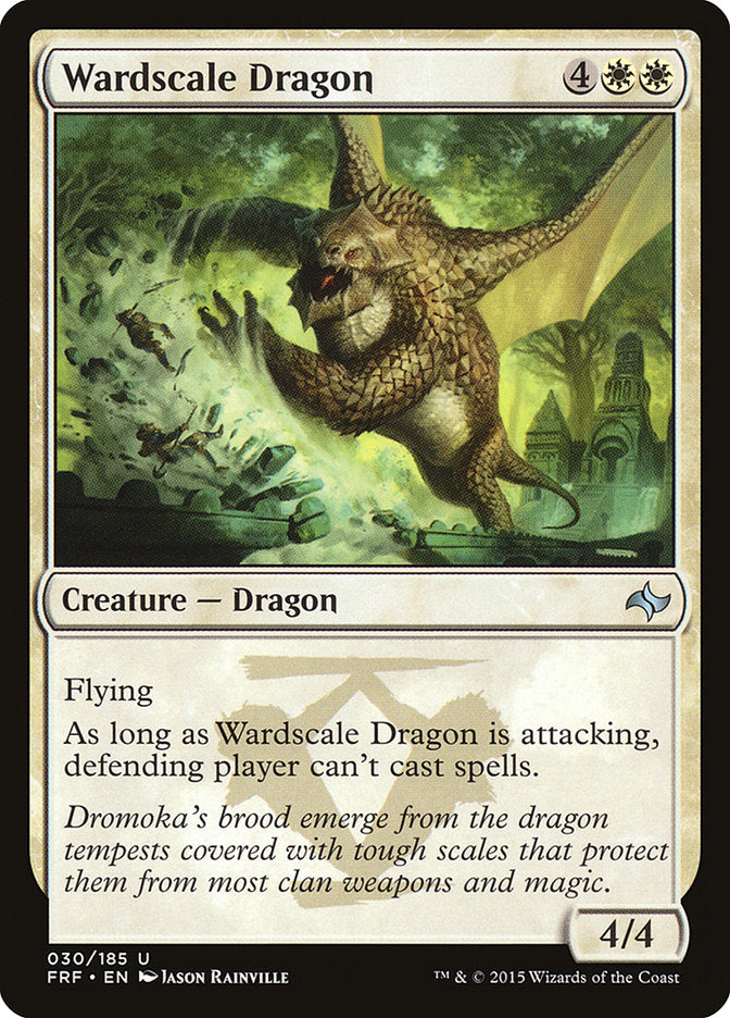 Wardscale Dragon [Fate Reforged] - Magic: The Gathering - Card Brawlers | Quebec | Canada |
