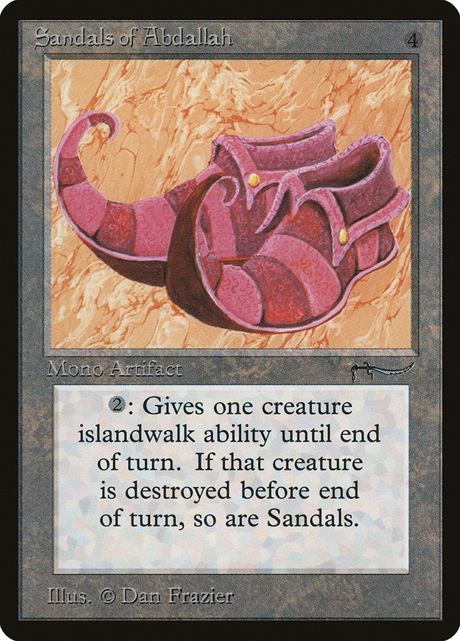 Sandals of Abdallah [Arabian Nights] - Magic: The Gathering - Card Brawlers | Quebec | Canada |