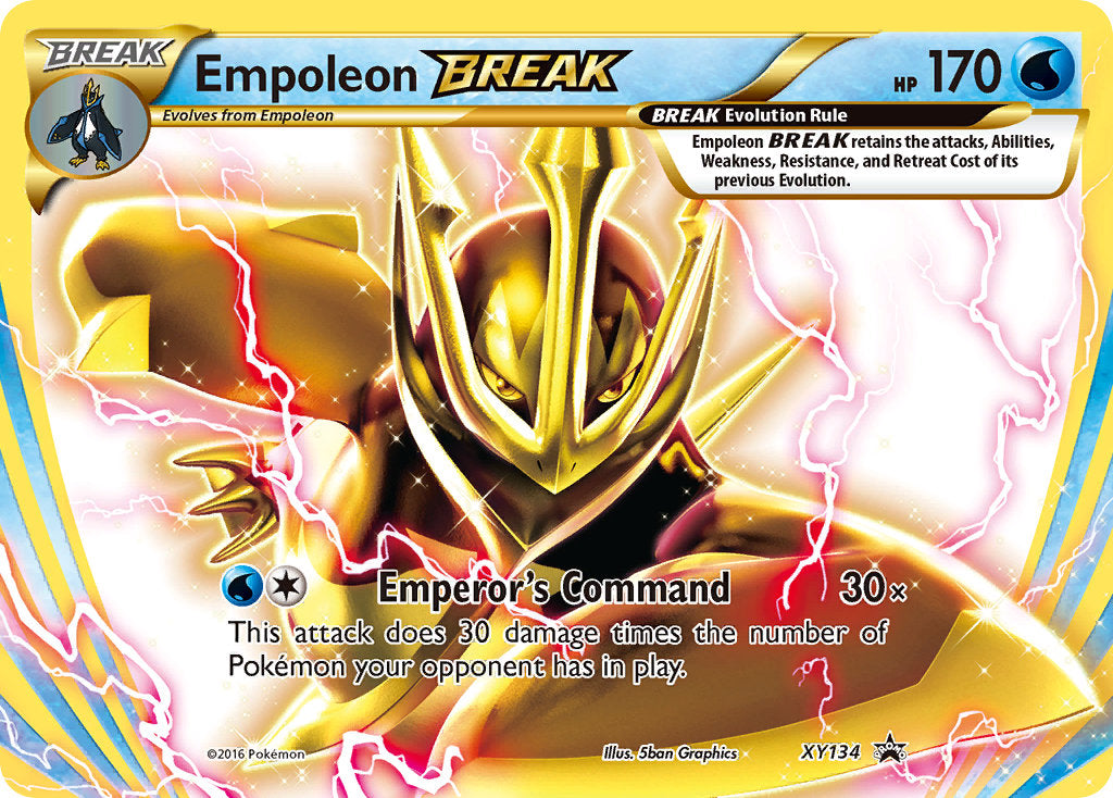 Empoleon BREAK (XY134) [XY: Black Star Promos] - Pokémon - Card Brawlers | Quebec | Canada |