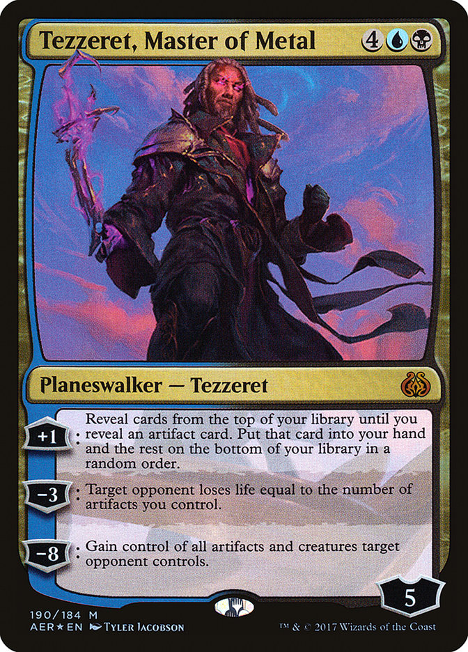 Tezzeret, Master of Metal [Aether Revolt] - Magic: The Gathering - Card Brawlers | Quebec | Canada |