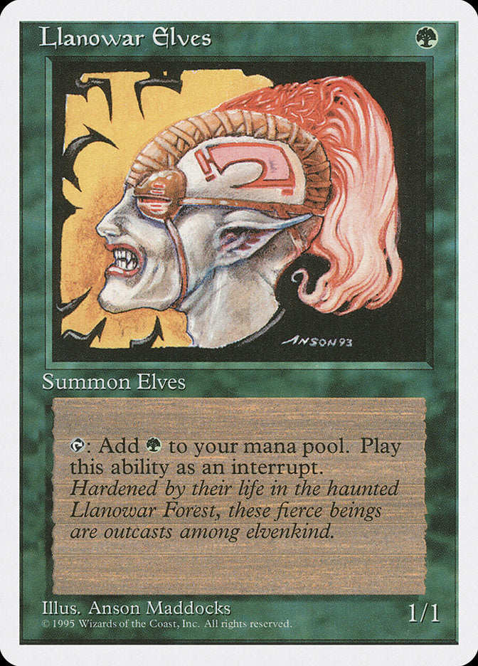 Llanowar Elves [Fourth Edition] - Magic: The Gathering - Card Brawlers | Quebec | Canada |
