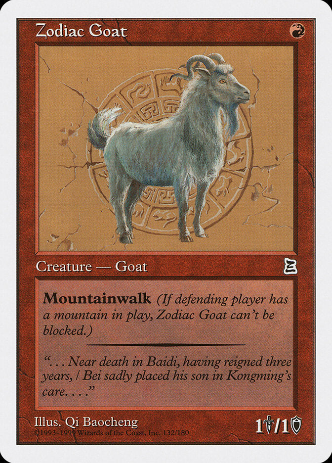 Zodiac Goat [Portal Three Kingdoms] - Magic: The Gathering - Card Brawlers | Quebec | Canada |