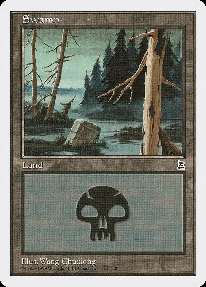 Swamp (173) [Portal Three Kingdoms] - Magic: The Gathering - Card Brawlers | Quebec | Canada |