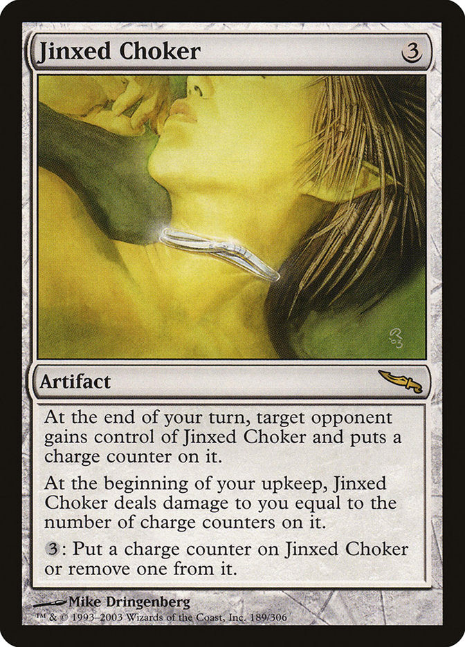 Jinxed Choker [Mirrodin] - Magic: The Gathering - Card Brawlers | Quebec | Canada |