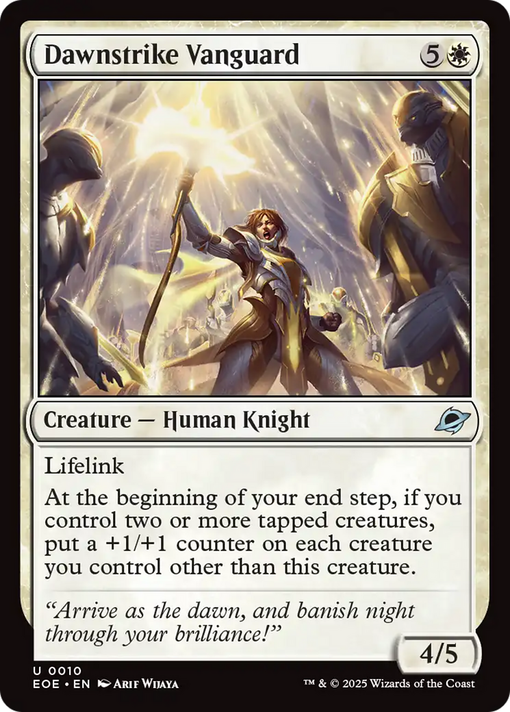 Dawnstrike Vanguard [Edge of Eternities] - Magic: The Gathering - Card Brawlers | Quebec | Canada |