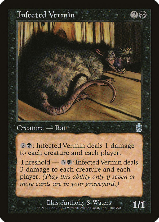 Infected Vermin [Odyssey] - Magic: The Gathering - Card Brawlers | Quebec | Canada |