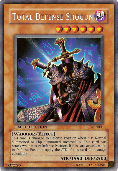 Total Defense Shogun [CT1-EN001] Secret Rare - Yu-Gi-Oh! - Card Brawlers | Quebec | Canada |