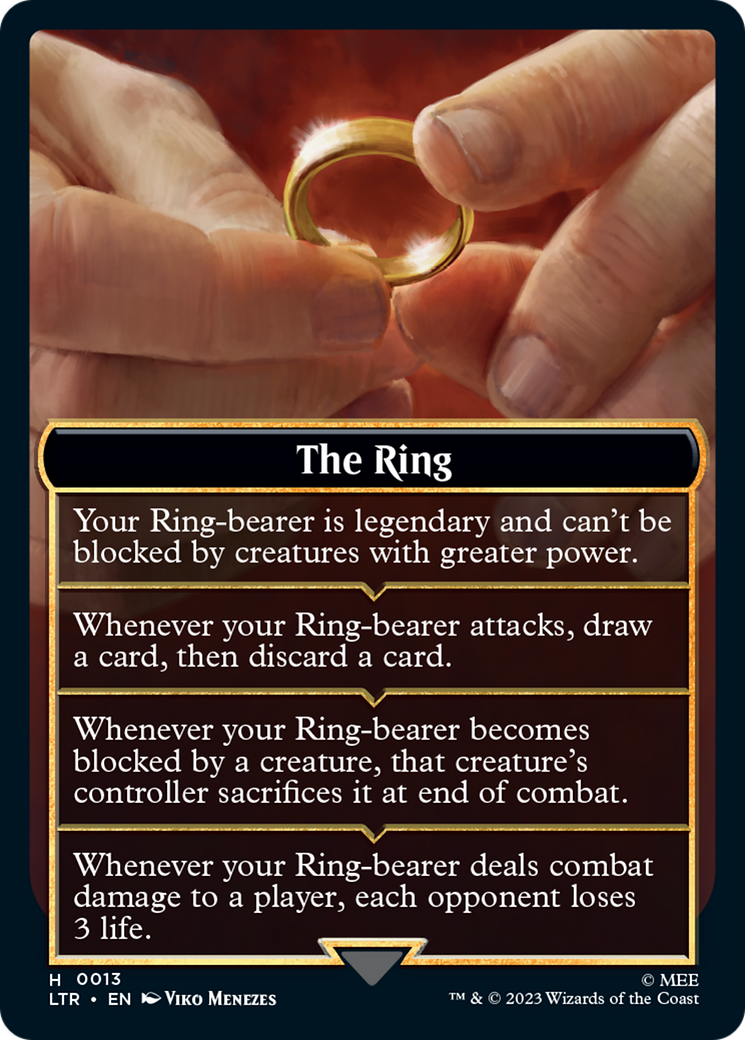 The Ring [The Lord of the Rings: Tales of Middle-Earth Tokens] - Magic: The Gathering - Card Brawlers | Quebec | Canada |