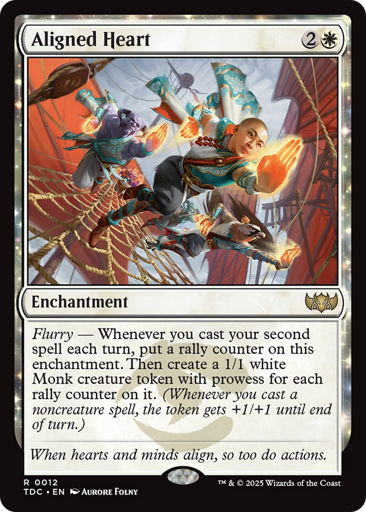 Aligned Heart [Tarkir: Dragonstorm Commander] - Magic: The Gathering - Card Brawlers | Quebec | Canada |