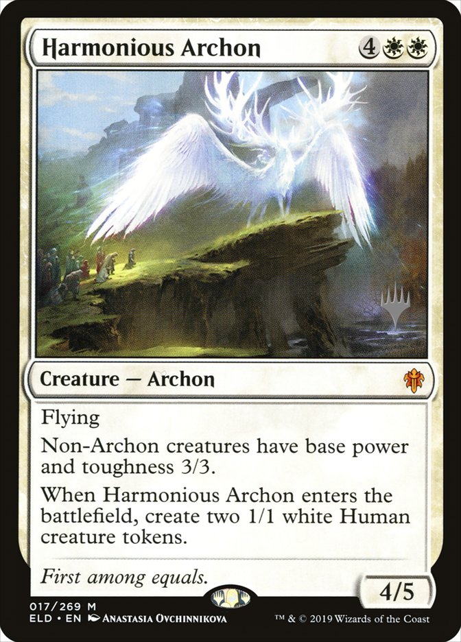 Harmonious Archon (Promo Pack) [Throne of Eldraine Promos] - Magic: The Gathering - Card Brawlers | Quebec | Canada |