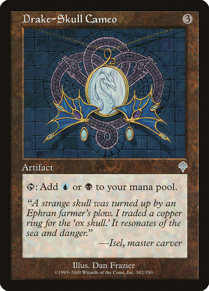 Drake-Skull Cameo [Invasion] - Magic: The Gathering - Card Brawlers | Quebec | Canada |