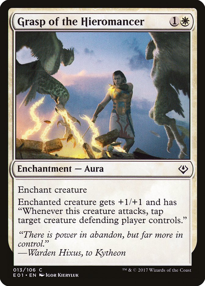 Grasp of the Hieromancer [Archenemy: Nicol Bolas] - Magic: The Gathering - Card Brawlers | Quebec | Canada |