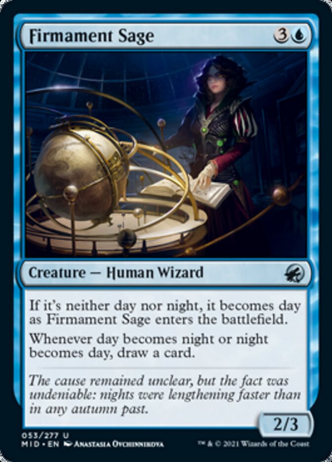 Firmament Sage [Innistrad: Midnight Hunt] - Magic: The Gathering - Card Brawlers | Quebec | Canada |