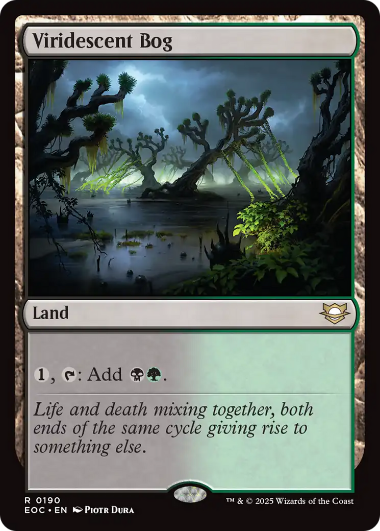 Viridescent Bog [Edge of Eternities Commander] - Magic: The Gathering - Card Brawlers | Quebec | Canada |