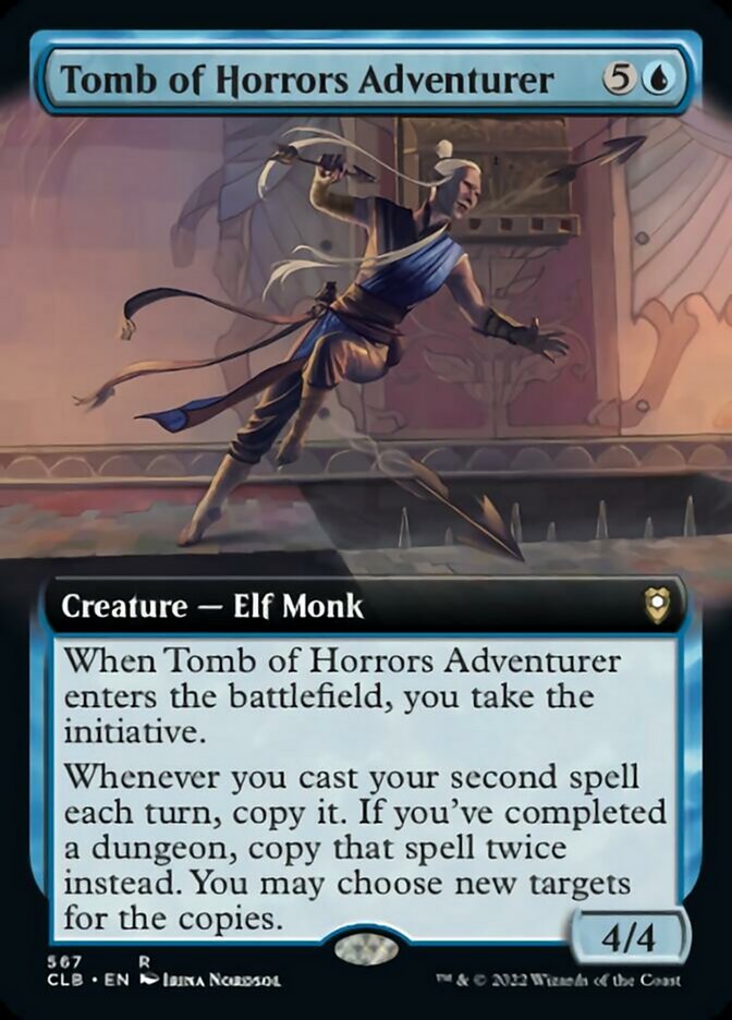 Tomb of Horrors Adventurer (Extended Art) [Commander Legends: Battle for Baldur's Gate] - Magic: The Gathering - Card Brawlers | Quebec | Canada |