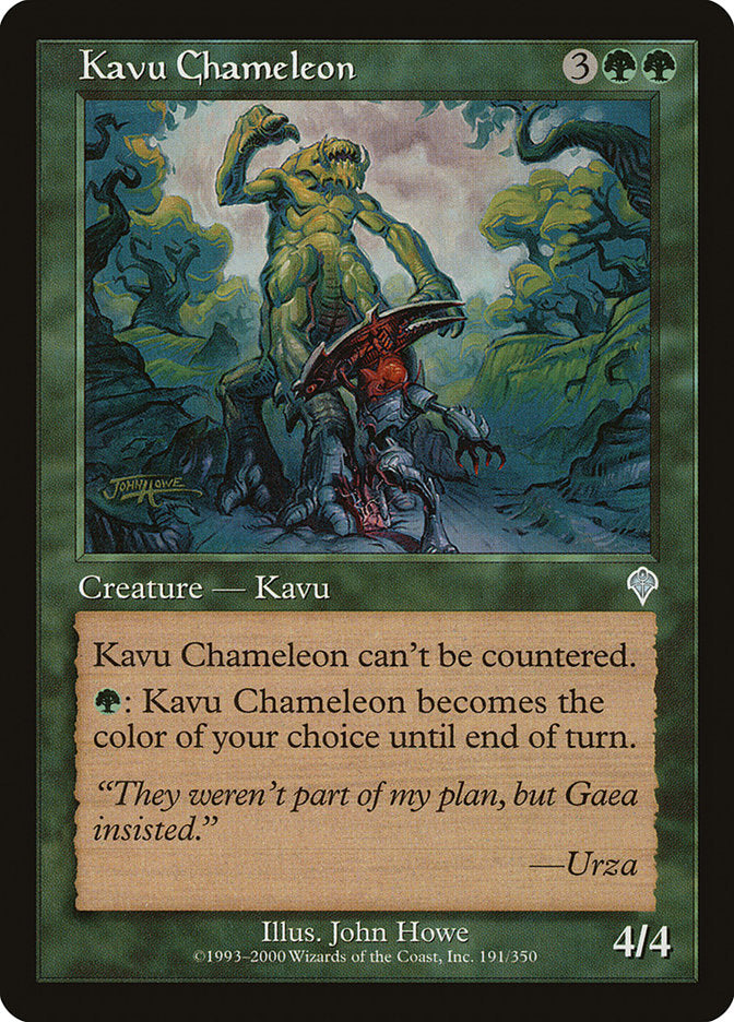 Kavu Chameleon [Invasion] - Magic: The Gathering - Card Brawlers | Quebec | Canada |