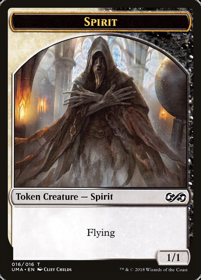 Spirit Token (016/016) [Ultimate Masters Tokens] - Magic: The Gathering - Card Brawlers | Quebec | Canada |