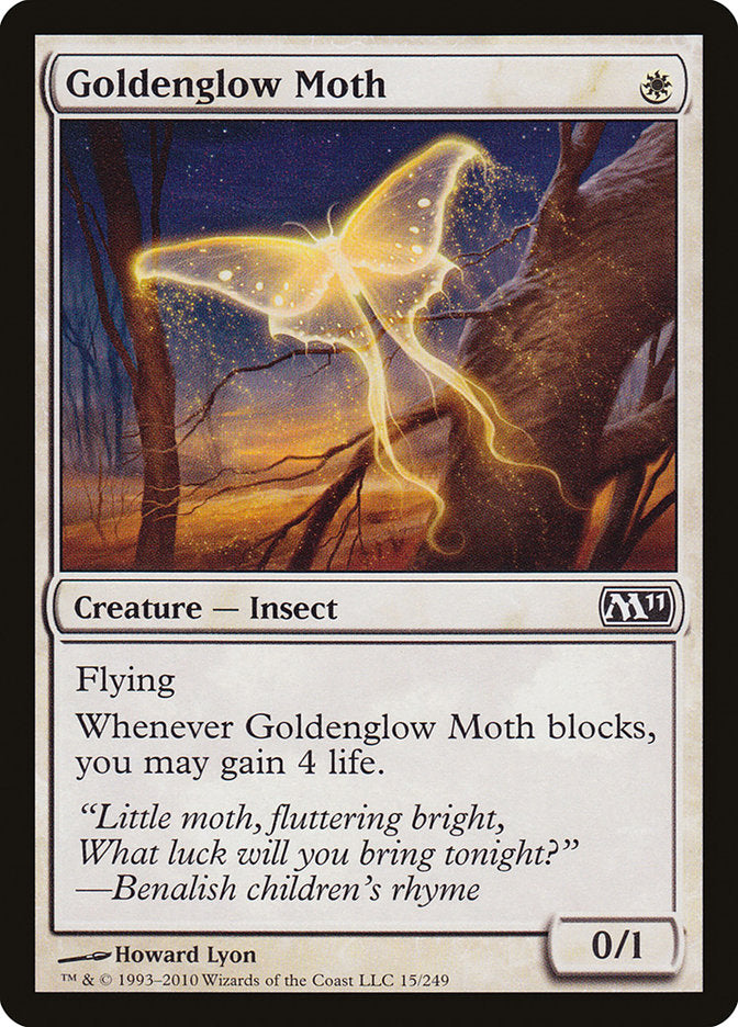 Goldenglow Moth [Magic 2011] - Magic: The Gathering - Card Brawlers | Quebec | Canada |