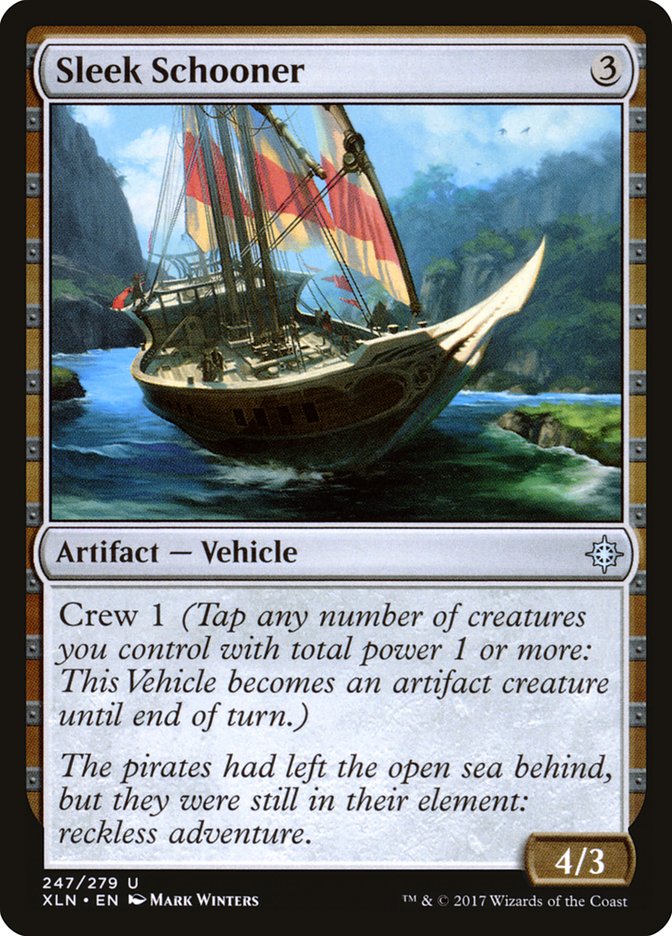 Sleek Schooner [Ixalan] - Magic: The Gathering - Card Brawlers | Quebec | Canada |