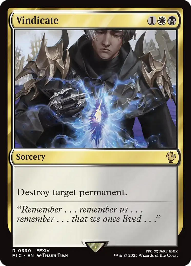 Vindicate [FINAL FANTASY Commander] - Magic: The Gathering - Card Brawlers | Quebec | Canada |