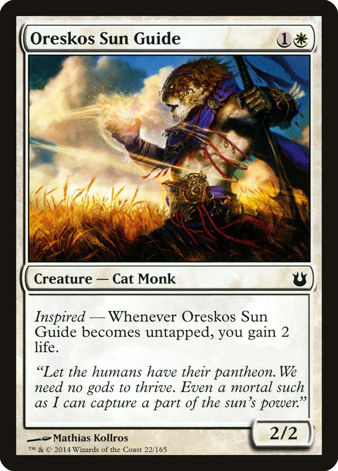 Oreskos Sun Guide [Born of the Gods] - Magic: The Gathering - Card Brawlers | Quebec | Canada |