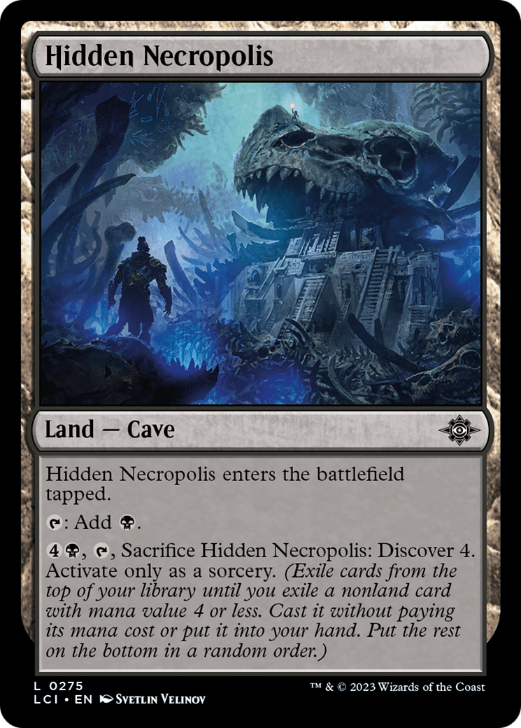 Hidden Necropolis [The Lost Caverns of Ixalan] - Magic: The Gathering - Card Brawlers | Quebec | Canada |