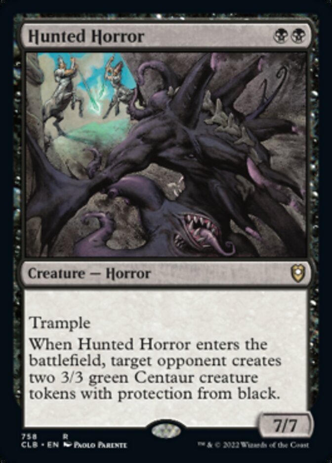 Hunted Horror [Commander Legends: Battle for Baldur's Gate] - Magic: The Gathering - Card Brawlers | Quebec | Canada |