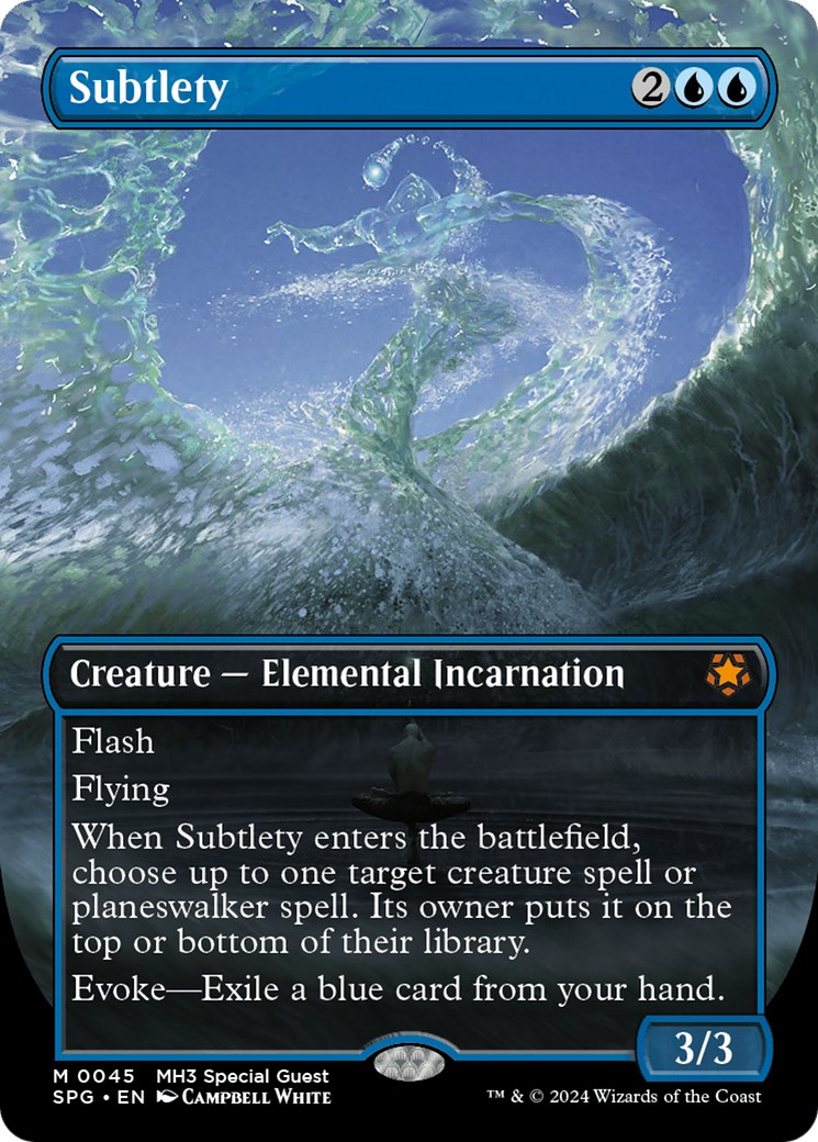 Subtlety (Borderless) [Modern Horizons 3 Special Guests] - Magic: The Gathering - Card Brawlers | Quebec | Canada |