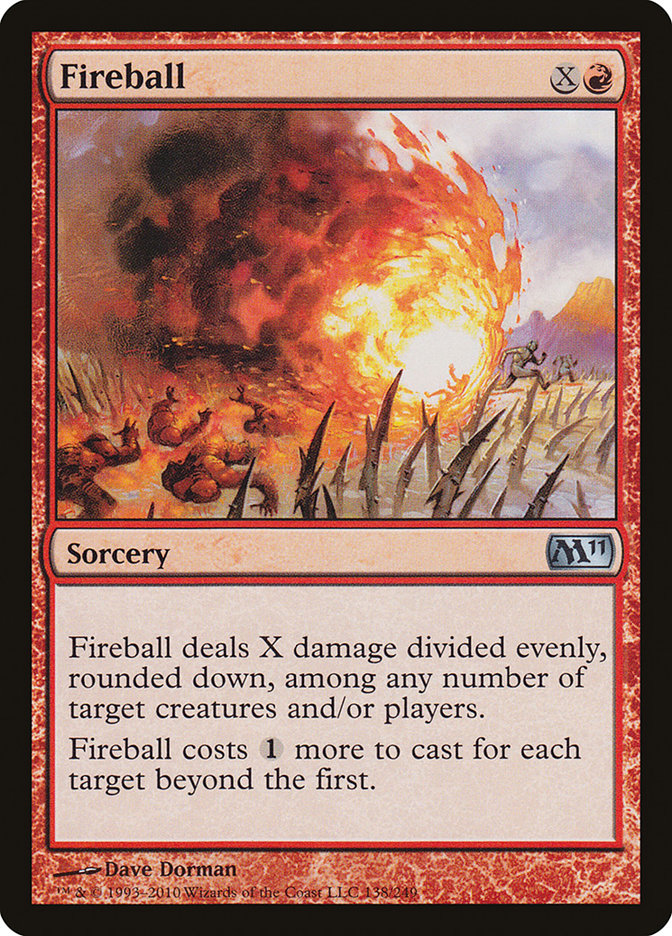 Fireball [Magic 2011] - Magic: The Gathering - Card Brawlers | Quebec | Canada |