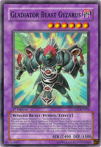 Gladiator Beast Gyzarus [LODT-EN044] Super Rare - Yu-Gi-Oh! - Card Brawlers | Quebec | Canada |